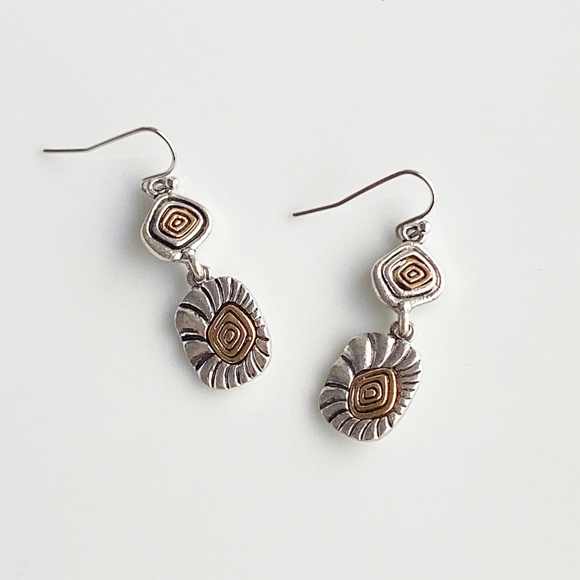 NEW Chamomile retro earrings - Picture 2 of 6